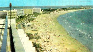 Litoralul romanesc. Cum arata plaja de la Mamaia in 1964: "Auzisem ca era mult mai lata decat in prezent, dar nu imi venea sa cred ca atat de lata"
