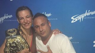Miesha Tate si Dave Oancea sunt prieteni buni