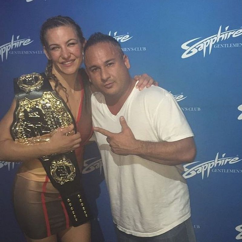Miesha Tate si Dave Oancea sunt prieteni buni
