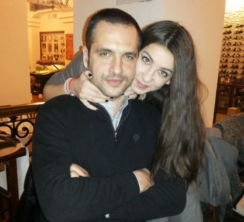 Madalin Ionescu si fiica sa, Stefania