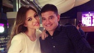 Laura Dinca si iubitul ei, Cristi Boureanu