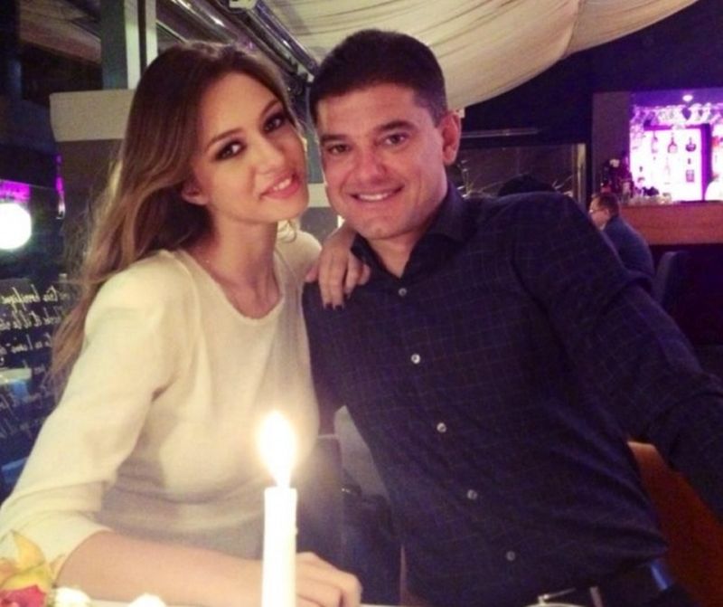 Laura Dinca si iubitul ei, Cristi Boureanu