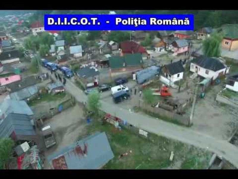 Politia a descins in forta, saptamana trecuta, in Arges