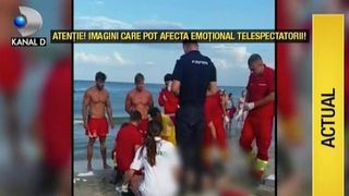 Valuri si curenti la Marea Neagra. Un batran din Bucuresti si-a pierdut viata dupa ce s-a aventurat in apa agitata