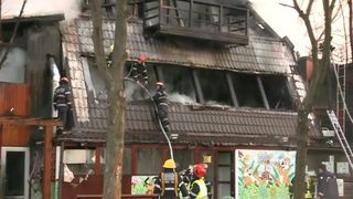 Incendiu puternic in sectorul 4 din Bucuresti