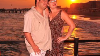 Sotii Stanescu, intr-un instantaneu de vacanta