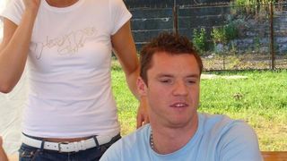 Handbalista a fost logodita cu fotbalistul Cristi Bud