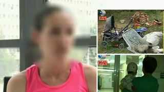 Imagini desprinse din iad intr-o casa din Prahova. Doi copii erau lasati infometati, singuri in intuneric si intr-o mizerie de nedescris. Micutii fost salvati in ultima clipa