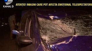 Accident cu scandal la Galati. Familia victimei, la un pas sa il omoare pe faptas