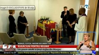Regele Mihai nu a participat nici la slujba religioasa din Elvetia