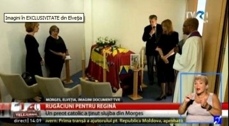 Regele Mihai nu a participat nici la slujba religioasa din Elvetia