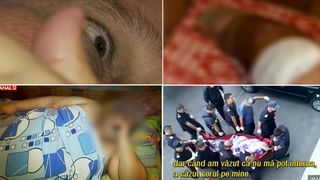 Barbatul de 250 de kg, care nu a mai iesit din casa de 7 ani, a cazut din pat si s-a taiat la picior! A fost operat in ambulanta fiindca spitalul nu are niciun pat care sa-i sustina greutatea