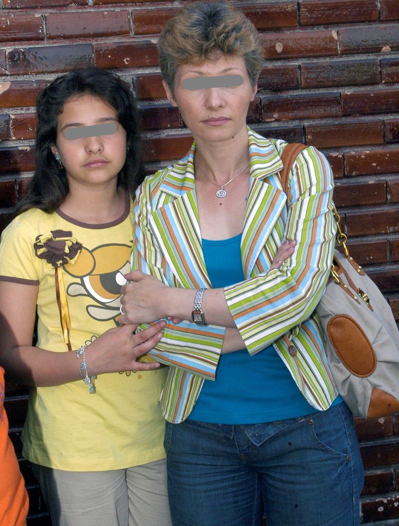 Sotia lui Hayssam si una dintre fiice