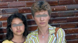 Sotia lui Hayssam si una dintre fiice