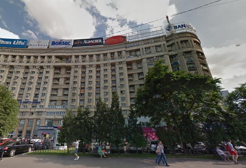 Acesta este blocul in care se afla apartamentul pe care Magureanu l-a pierdut