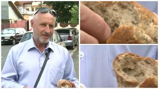 Un barbat a gasit un surub in painea cumparata dintr-un hipermarket din Capitala. Inspectorii de la Protectia consumatorului au deschis o ancheta