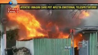 Si-au riscat viata ca sa isi salveze agoniseala. Mai multi oameni din Constanta s-au luptat cu flacarile singuri. Pompierii au intarziat zeci de minute