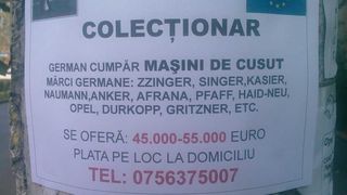 Metoda care a facut mii de victime. "Cumpar masini de cusut germane". Anuntul inselator care te faci sa scoti mii de euro din buzunar. Cum functioneaza
