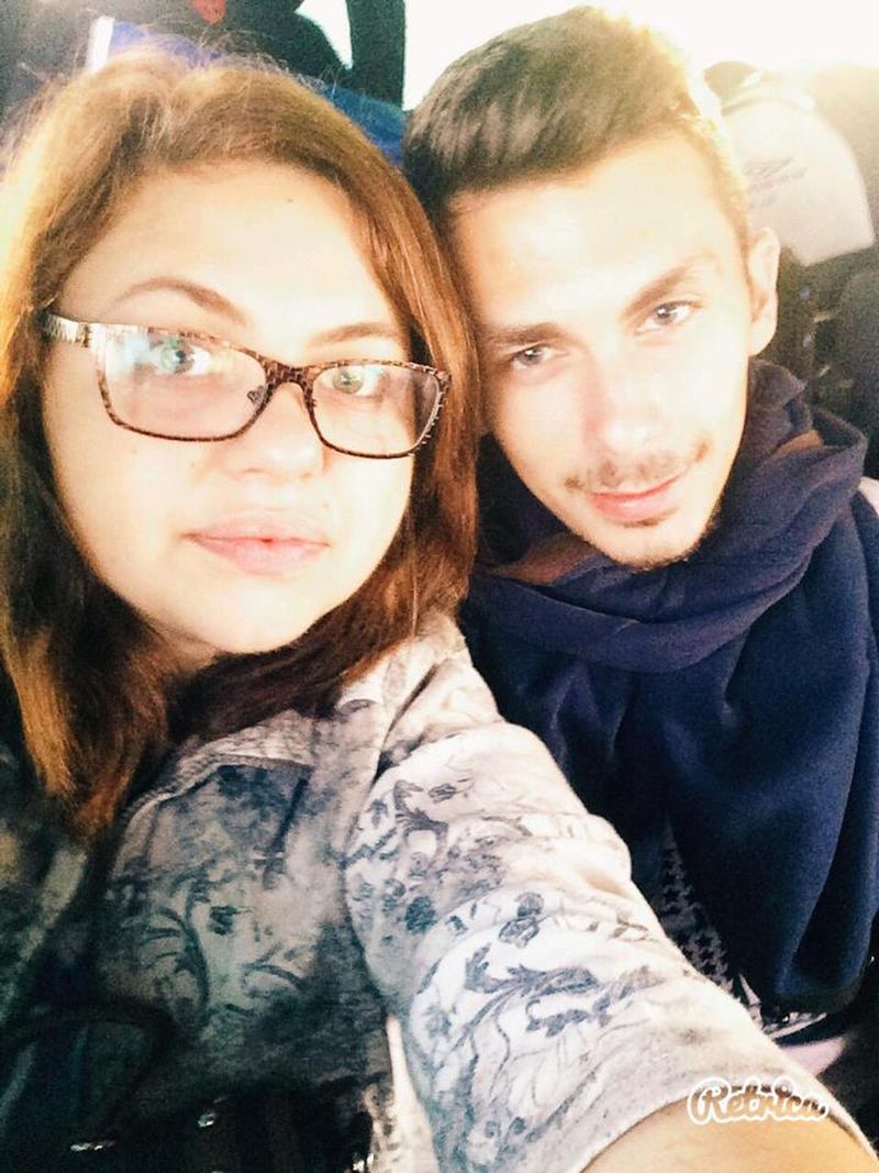 Alexandra si Cosmin, colegul ei mort in accidentul de autocar