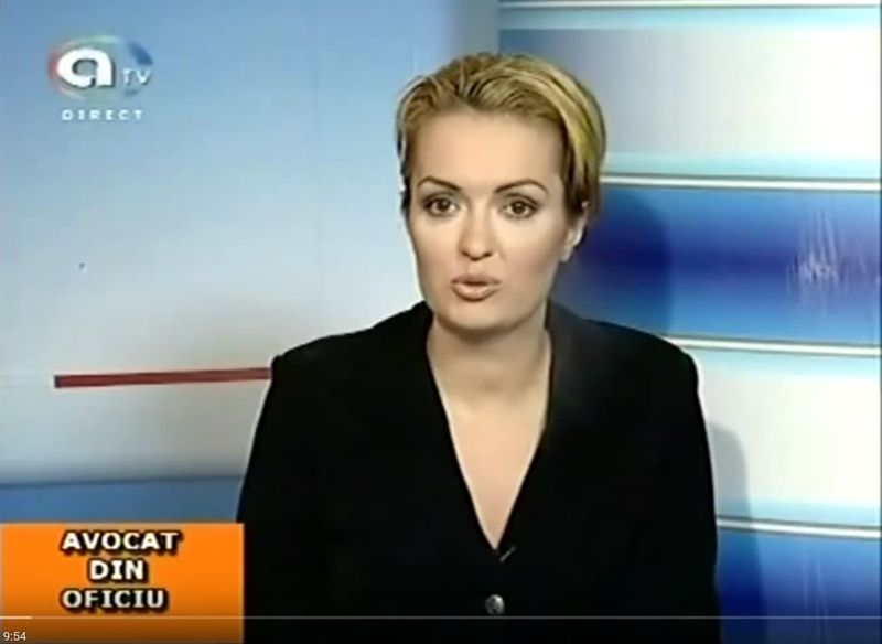 Iubita lui Panaitescu a realizat emisiunea "Avocat din oficiu"