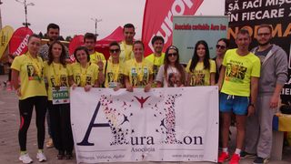 Voluntarii fundatiei Aura Ion