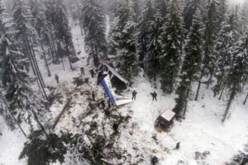 In avionul prabusit in Apuseni au murit Aura Ion si pilotul Adrian Iovan