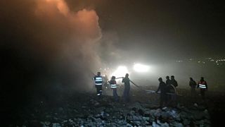 Incendiu de proportii la o groapa de gunoi din Cluj. Flacarile au depasit inaltimea de 15 metri