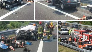 Grav accident de circulatie in Italia, in urma caruia un moldovean si sotia sa si-au pierdut viata. Bebelusul de sase luni al acestora se afla in stare grava