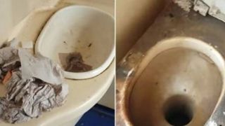 Mizerie de nedescris intr-un tren InterRegio