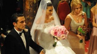 Elena Basescu si Bogdan Ionescu, la cununia religioasa din 2012