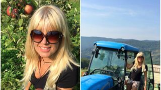 Aparitie inedita a Elenei Udrea. Cum a fost surprinsa fosta consiliera prezidentiala la "cules de mere romanesti"