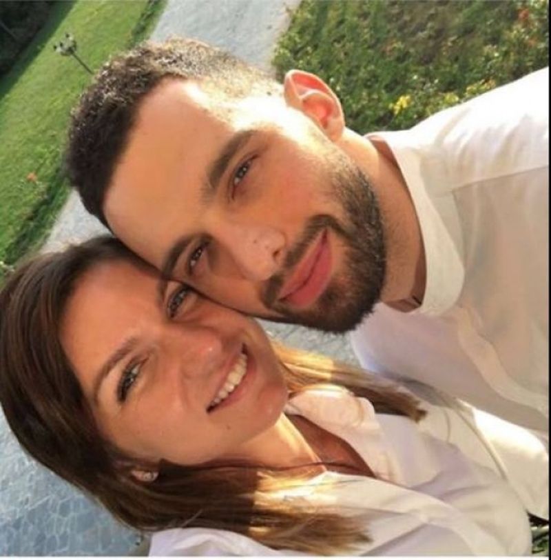 Simona Halep si Costa Sponte se comporta deja ca un cuplu