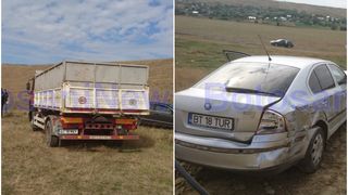 Incident socant in Botosani. Primarul unei localitati a incercat sa calce un barbat cu un camion. Ce l-a facut pe edil sa recurga la acest gest violent