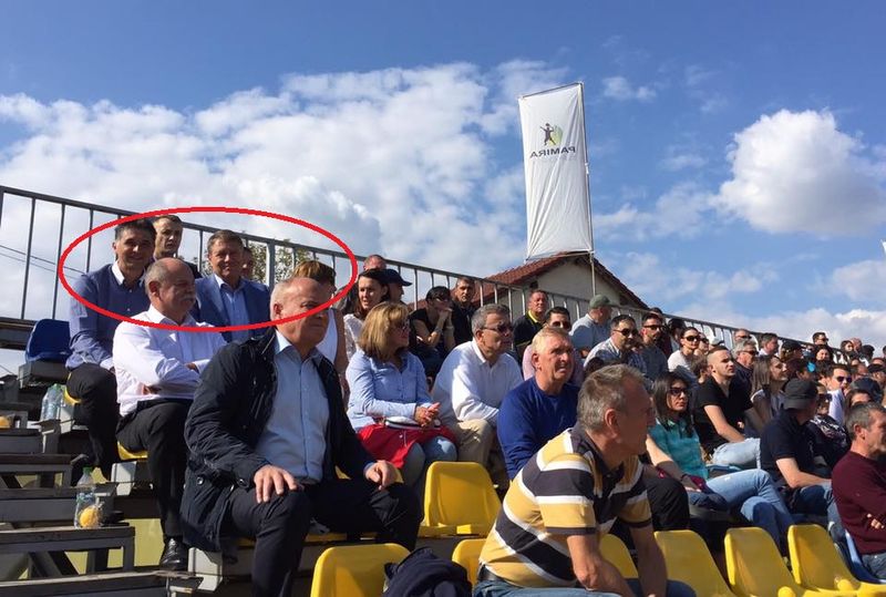 Marius Vecerdea a vazut finala langa familia prezidentiala