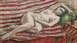 Tabloul "Nud pe canapea" de Theodor Pallady, scos la licitaţie de Casa Alis. La ce valoare este estimata opera de arta