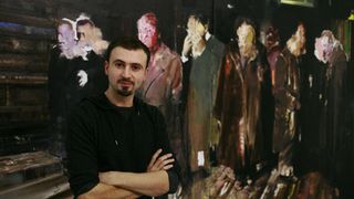 Tabloul "Nickelodeon" al pictorului roman Adrian Ghenie a fost vandut cu 9 milioane de dolari. E cea mai mare suma platita pentru opera unui artist roman in viata