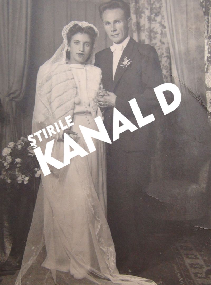 Georgeta si Ioan, parintii lui Carmen, la nunta lor