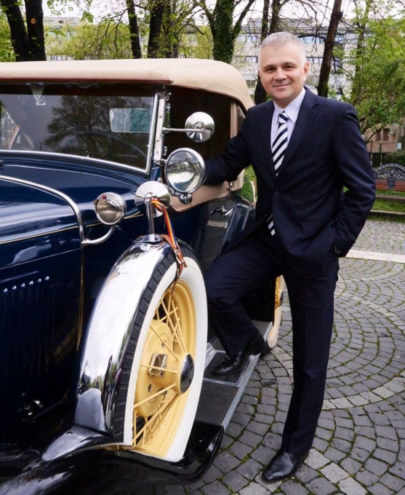 Ciocan este un admirator al masinilor de epoca