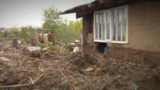 Inundatiie au facut prapad in Galati, iar oamenii au incercat disperati sa isi salveze animale. Cativa oameni cu suflet au venit in ajutorul sinistratilor