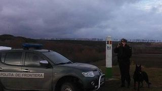 Unul dintre cei mai buni caini politisti de la Politia de Frontiera de la Botosani, ucis de un contrabandist