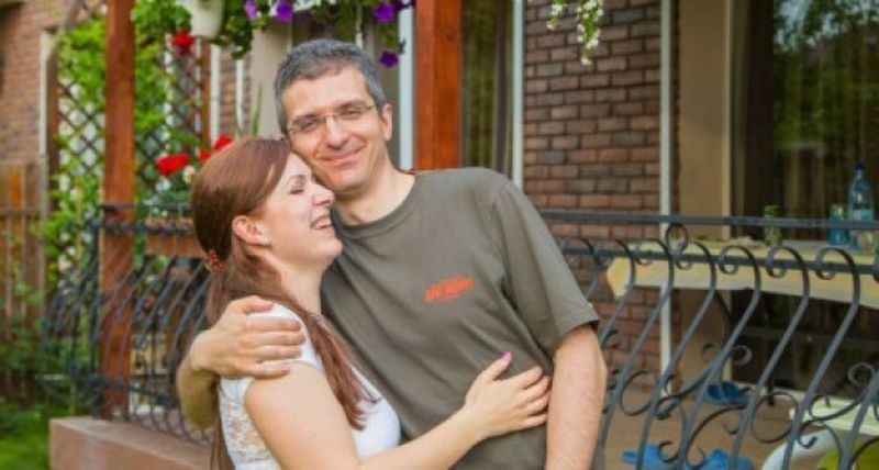 Dan Condrea si Uliana Ochinciuc s-au cununat religios in 2012