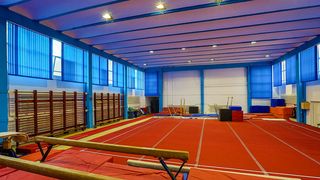 Aici se antreneaza micutele gimnaste