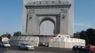 Lucrarile de restaurare la Arcul de Triumf, finalizate de-abia in 2018! Intarzierea fata de planul initial este de trei ani!