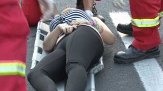 Soferita beata din Galati, care a lovit o femeie insarcinata pe trecerea de pietoni, va merge la inchisoare. Victima a pierdut sarcina.