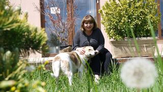 Nuami Dinescu este o mare iubitoare a animalelor