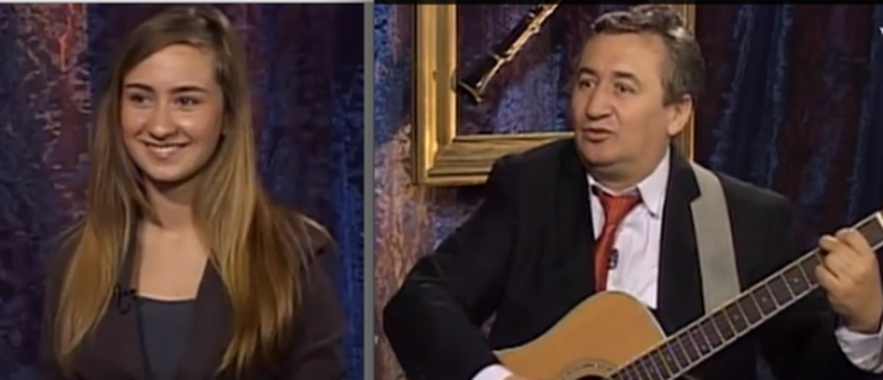 Cristian Vaduva si fiica lui sunt cantareti penticostali