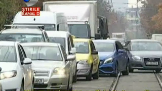 Un targ organizat in Bucuresti a paralizat traficul in nordul Capitalei - Politistii abia au facut fata