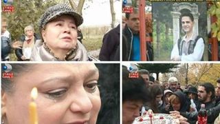 Lacrimi si rugaciuni pentru Aurelian Preda. Se implinesc 40 de zile de cand s-a ridicat la ceruri. Artistii au imbratisat-o pe fiica lui ca sa ii mai aline suferinta.