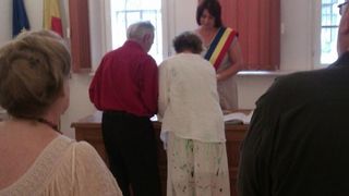 Mihai Sora, in urma cu doi ani, atunci cand s-a casatorit cu Luiza Sora