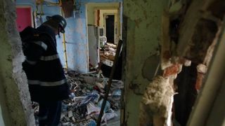 Explozie puternica in Spania. Apartamentul unor romani a sarit in aer